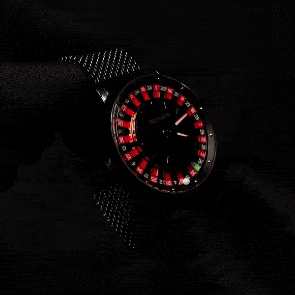 Roulette watch (with ball)