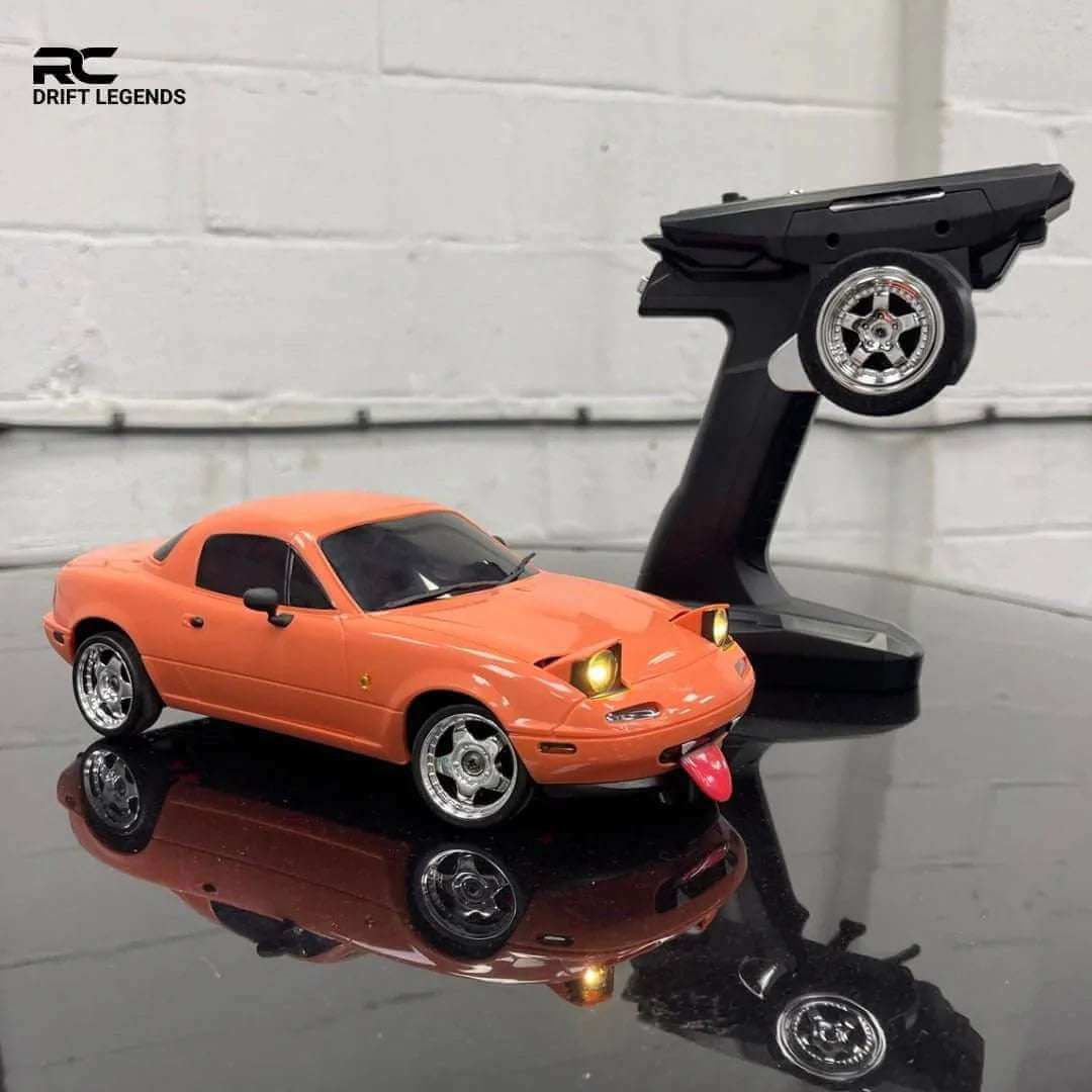 1:18 Mini RC Car Mazda MX-5 Miata 2.4G RWD Head LED Lights