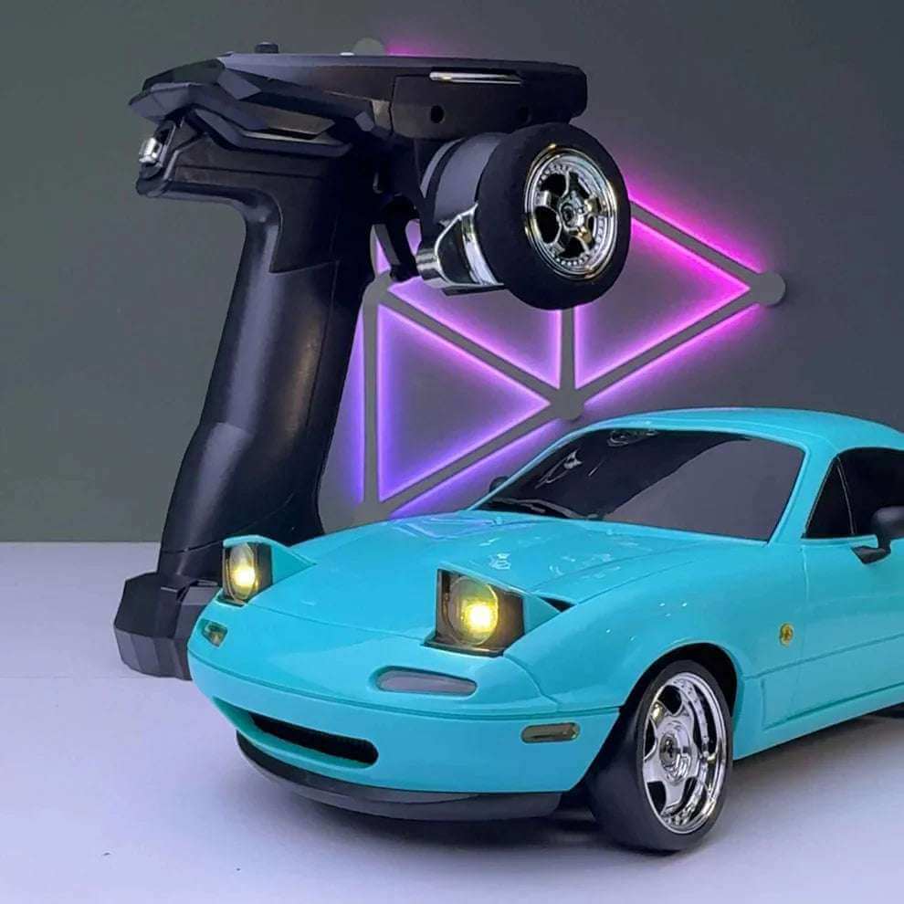 1:18 Mini RC Car Mazda MX-5 Miata 2.4G RWD Head LED Lights