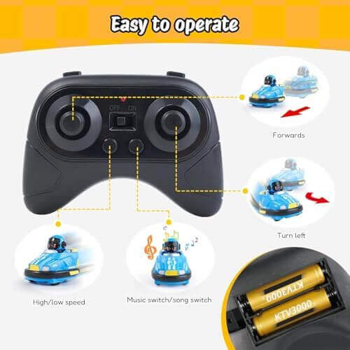 SHARPER IMAGE RC BUMPER CAR