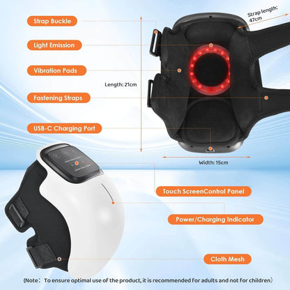 Knee Massager for Joint Pain Relief with Heat