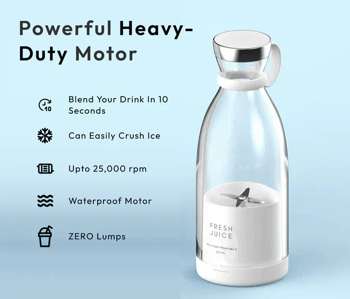 Premium Fresh Juice Portable Blender