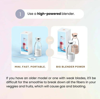 Premium Fresh Juice Portable Blender