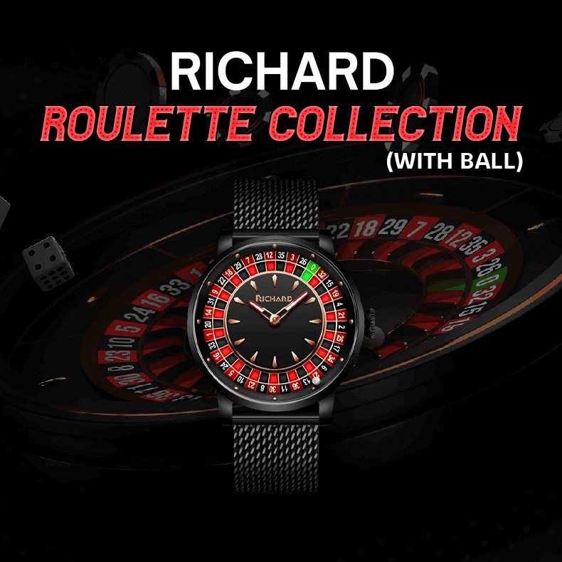 Roulette watch (with ball)
