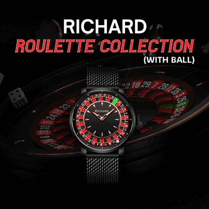 Roulette watch (with ball)